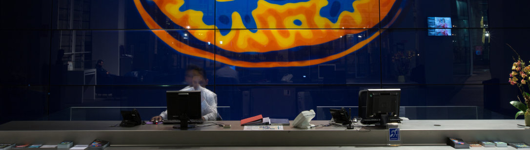 Reception desk