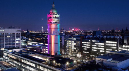 The Queen's Tower on our South Kensington Campus