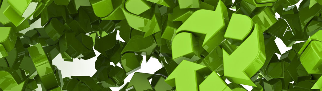 3d recycling icons
