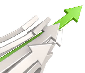 Green arrows