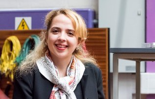 A portrait of Letitizia Pepe, who donates to support scholarships at Imperial