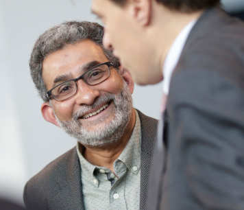 Scene from an international parents event