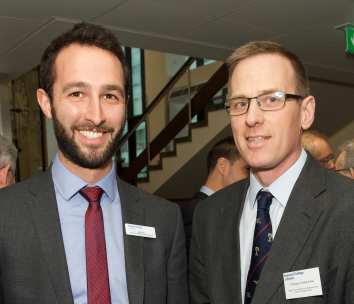 Dan MacDonald at an Advancement event