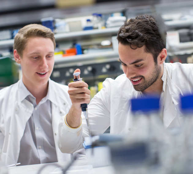 Students in lab