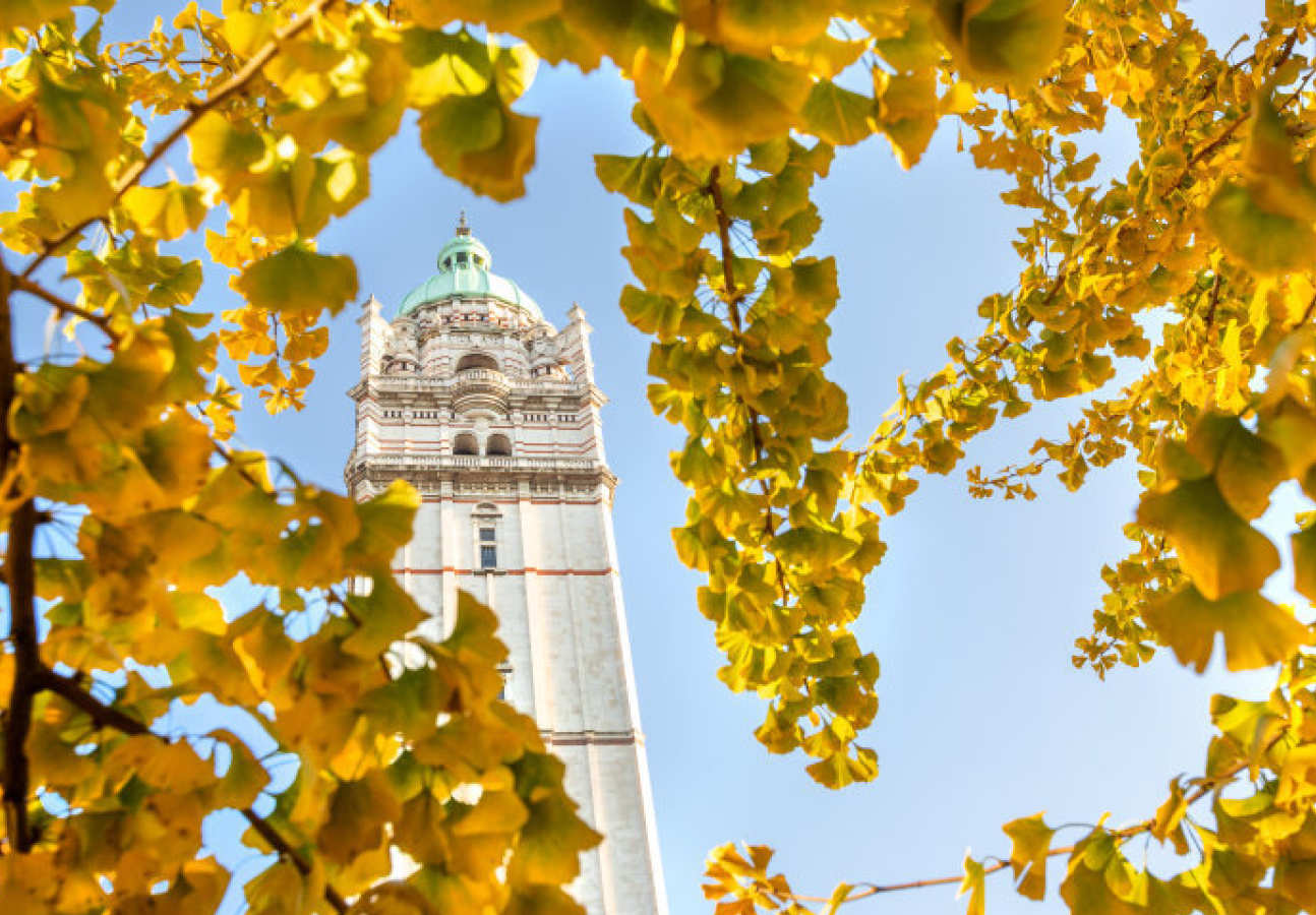 Queens Tower in Autumn