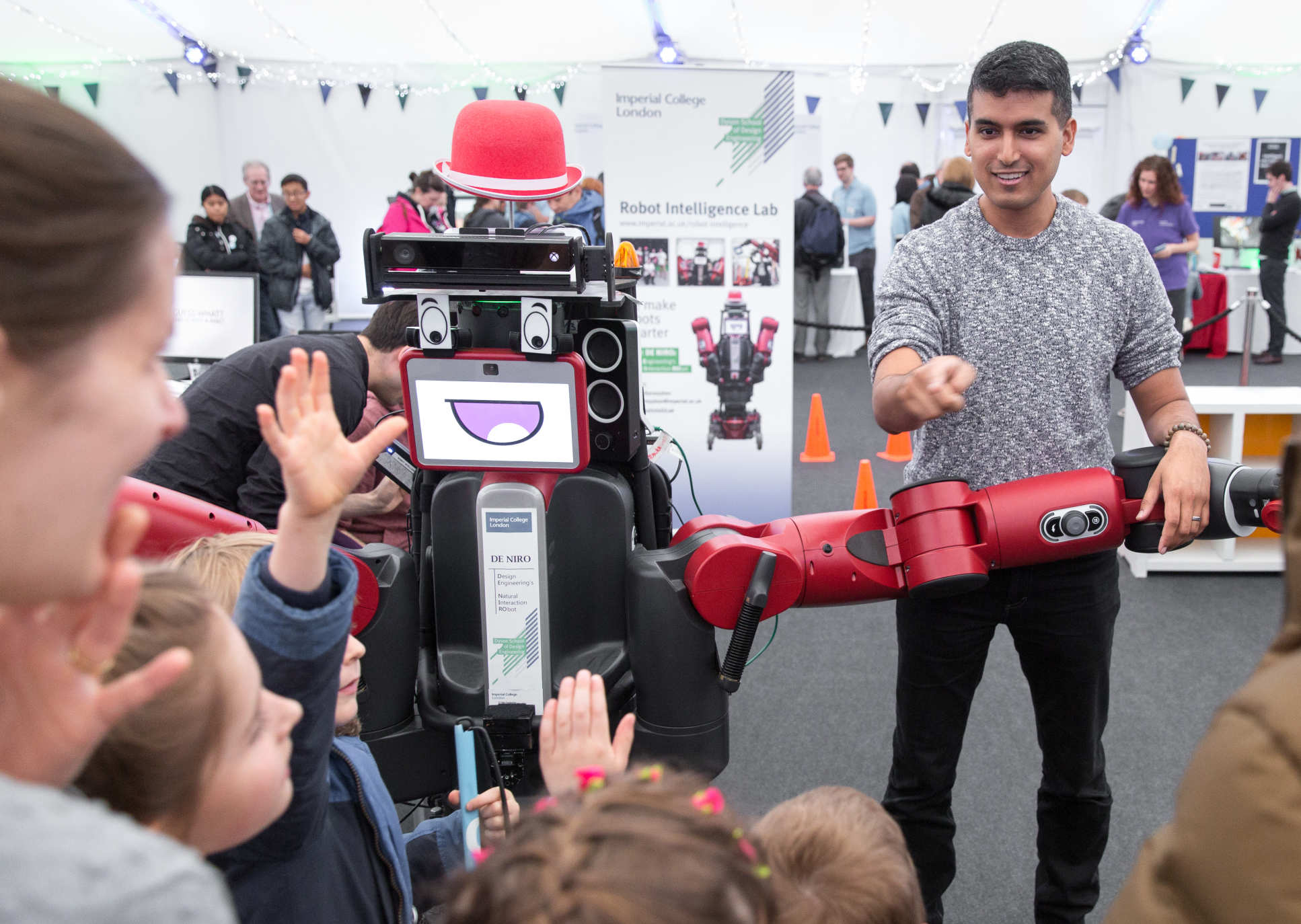 Robot DE NIRO at the Imperial Festival