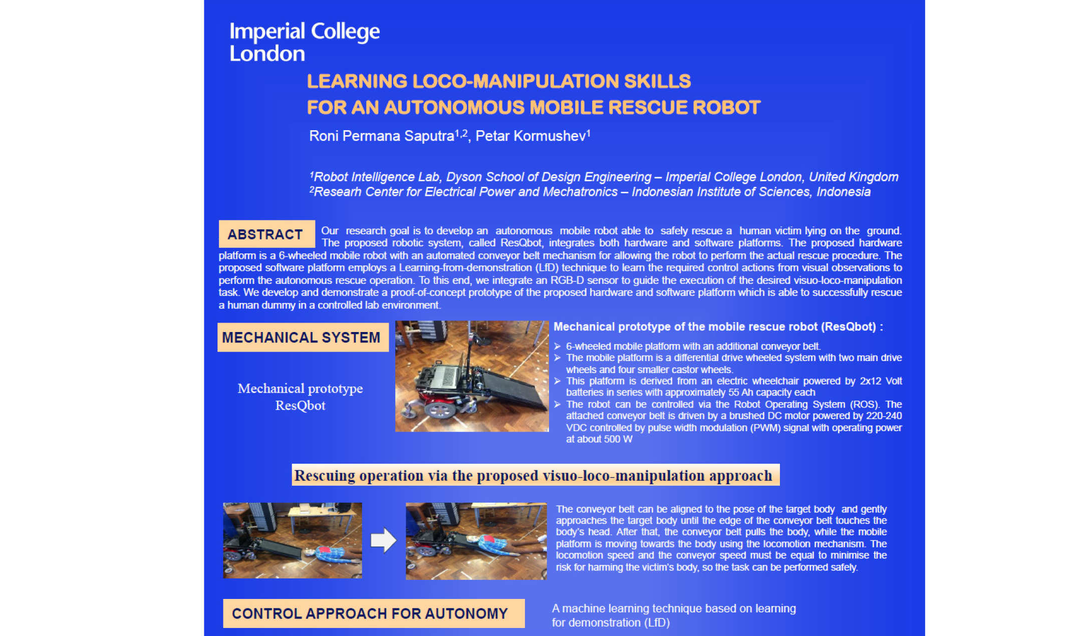 Roni Saputra @ UK Robot Manipulation Workshop, 2017