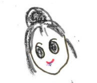 Cartoon drawing of Azalea Raad