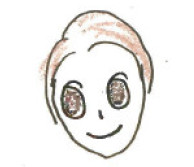 Cartoon drawing of Dalal Alrajeh