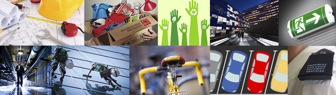 Collage of Estate Operations services
