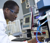 researcher in lab