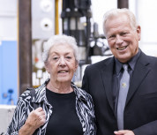Portrait of Chris and Aileen Bommer