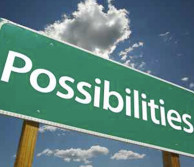 possibilities sign
