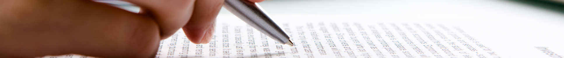 person writing