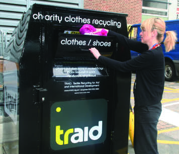 Traid bins
