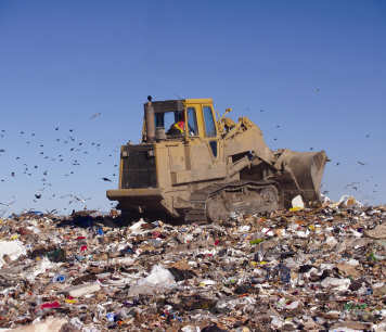 Waste dump 