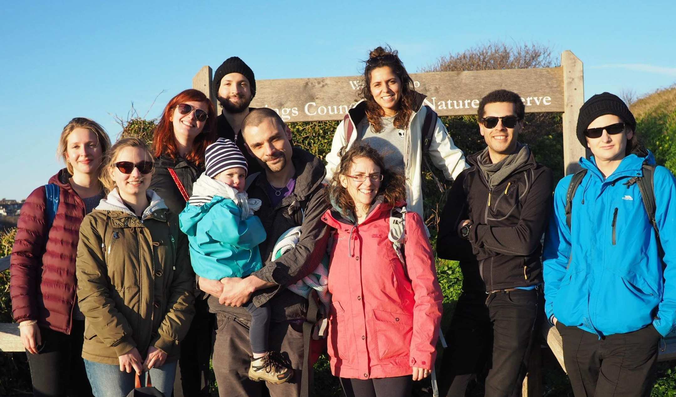 Hasting Hike Group Photo
