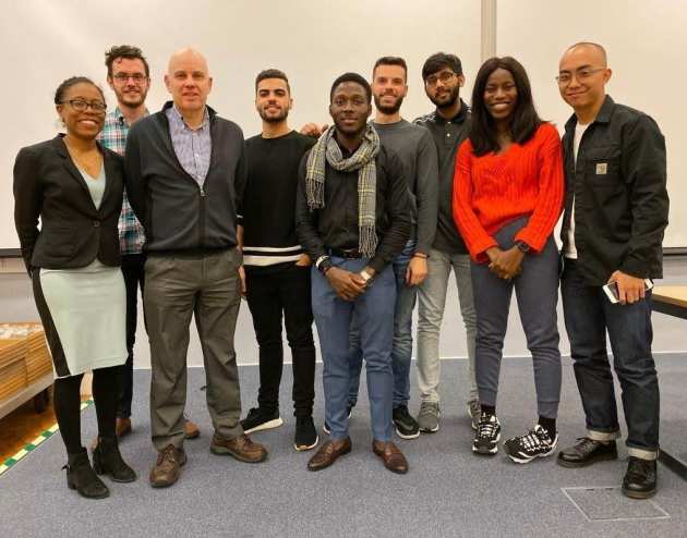 Students and Down Under Geoscience representatives