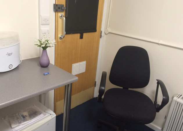 Nursing room and chair