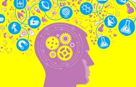 Graphic design image representing science