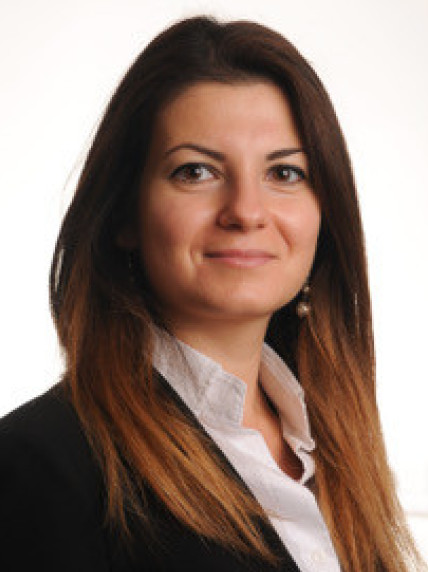 Woman smiling at camera