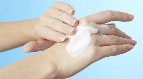 Barrier skin with emollient creams