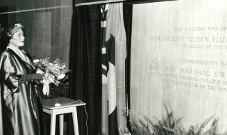 Opening of the Roderic Hill Building by the Queen Mother