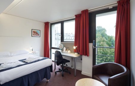 A double room at Prince's Gardens