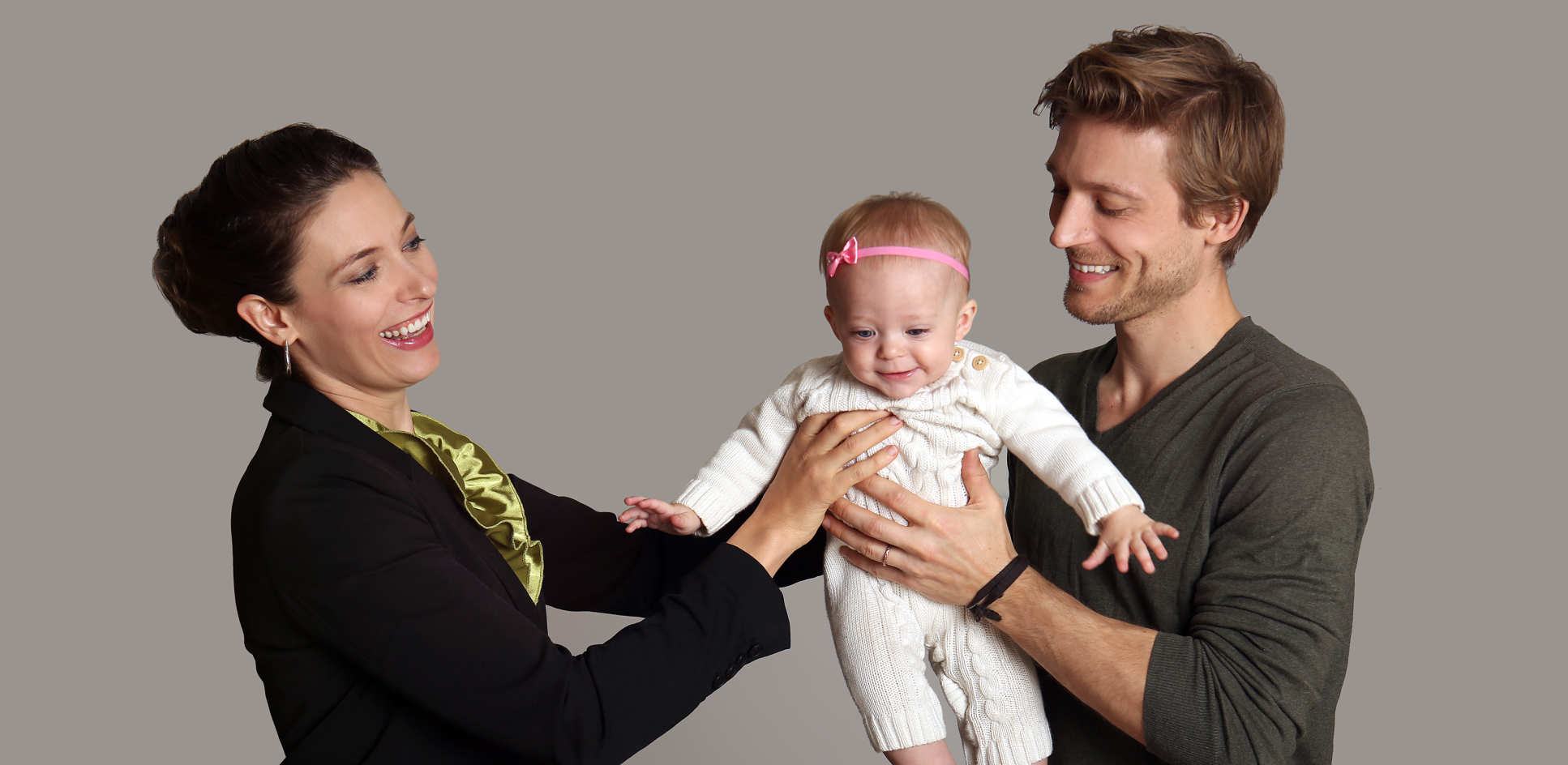 Parents and baby